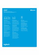 Logitech Z207 | 2.0 Luidsprekerset | Bluetooth en 3,5mm | Zwart/Wit