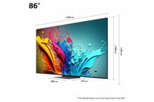 G 86QNED86T6A | 86&quot; 4K Ultra HD QNED Smart TV | WebOS | HDR10 | 120Hz