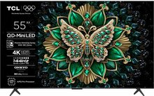 TCL 55C61K | 55&quot; 4K Ultra HD QD-Mini LED Smart TV | Google TV | Dolby Vision IQ | 144Hz (2025)