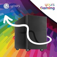YOURS GAMING | Intel Core i5-14400F | NVIDIA GeForce RTX 5060 | 32GB RAM | 1TB SSD | W11 Professional