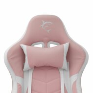 White Shark Roxy | Roze Gamingstoel met Verstelbare Rugleuning | Belastbaar tot 120 kg