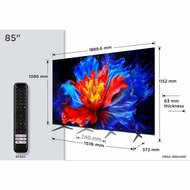 TCL 85P8K | 85&quot; 4K Ultra HD QLED DLED Smart TV | Google TV | Dolby Vision | 144Hz (2025)