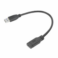 ACT Adapterkabel | USB Type-A (Male) naar USB Type-C (Female) | 0,2 meter