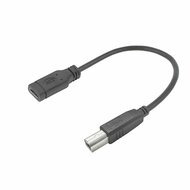 ACT Adapterkabel | USB Type-C (Female) naar USB-B 2.0 (Printer) | 0,2 meter