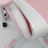 White Shark Roxy | Roze Gamingstoel met Verstelbare Rugleuning | Belastbaar tot 120 kg