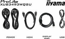 iiyama ProLite XUB3493WQSU-B6 | 34&quot; Ultrawide IPS Monitor | 3440x1440 UWQHD | 120Hz | LED | Zwart