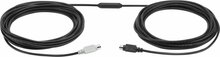 Logitech GROUP 10m Extender Cable 939-001487 | Mini-DIN-6 | Voor grote vergaderruimtes | Zwart