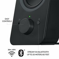 Logitech Z207 | 2.0 Bluetooth Luidsprekerset | 5W RMS | Draadloze Overgang | Zwart