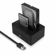 ACT AC1504 | Dual SATA Docking Station | 2,5" &amp; 3,5" HDD/SSD | USB 3.2 Gen1 (5 Gbps)