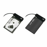 ACT kabel-tussenstuk | USB-C naar SATA 7-pin + 15-pin | Zwart | AC1525