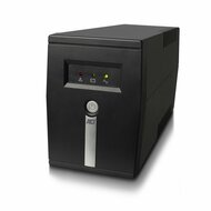 ACT AC2305 Line-Interactive UPS | 600 VA | 2 Stopcontacten (1x C13, 1x Type F) | AVR Spanningstabilisatie | Bescherming tegen Stroomstoringen