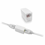 ACT AC4105 kabel-verlengstuk | RJ-45 | Wit
