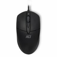 ACT AC5005 | Bedrade Muis | Links- en Rechtshandig | USB-A | 1000 DPI | Zwart