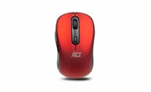 ACT AC5135 | Draadloze Muis | Links- en Rechtshandig | RF | 1600 DPI | Rood/Zwart