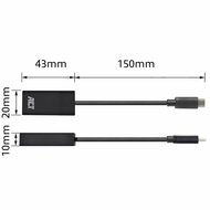 ACT AC7305 | USB-C naar HDMI Adapter | 0,15 m | Zwart