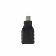 ACT kabel-tussenstuk | USB-A naar USB-C | Zwart | AC7355