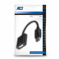 ACT AC7510 | DisplayPort naar DVI-D Adapter | 0,15 m | Zwart