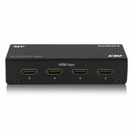 ACT AC7840 HDMI Switch | 5 Ingangen | 1 Uitgang | 4K @ 30Hz | Inclusief Afstandsbediening