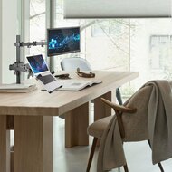ACT AC8305 | Notebookstandaard tot 15.6" &amp; Monitorarm tot 32" | Zwart