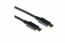 ACT AK3983 | DisplayPort 1.4 Kabel | 2,0m | Zwart | Power Pin 20 Niet Aangesloten