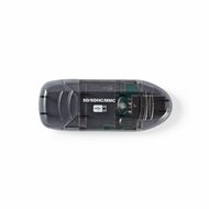 Nedis CRDRU2100BK | Geheugenkaartlezer | USB 2.0 | Zwart
