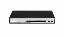 D-Link DGS-1210-10 | 10-poorts Gigabit Smart Switch | 8 RJ45 + 2 SFP | VLAN/QoS | Web/CLI-beheer