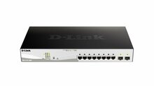 D-Link DGS-1210-10MP/E | Managed L2 Switch | 10 Poorten | Gigabit Ethernet (10/100/1000 Mbps) | PoE