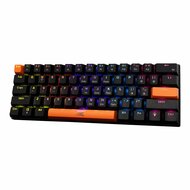 Baracuda DOLPHIN RGB 60% | Bedraad Gaming Toetsenbord | Red Switches | Anti-Ghosting | QWERTY | Zwart
