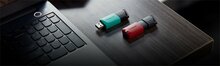Kingston DataTraveler Exodia M | 128GB USB-A 3.2 Flash Drive | Zwart/Rood