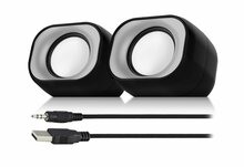 Eminent EM3513 | 2.0 Luidsprekerset | Compact Stereo Geluid | 34W RMS