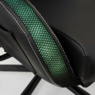 White Shark INDIANAPOLIS | Gamestoel met RGB-verlichting | Belastbaar tot 120 kg