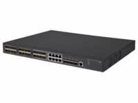 HPE 5130-24G-SFP-4SFP+ EI | Refurbished Silver L3 Managed Switch | 24x Gigabit SFP | 4x 10G SFP+ | 1U Rackmount | Zwart | REFURBISHED