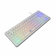 Baracuda KRILL RGB | Tenkeyless Bedraad Gaming Toetsenbord | QWERTY | Wit
