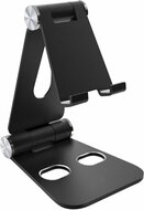 Mobiparts Phone Stand | Verstelbare Telefoonhouder van Metaal | Maat M
