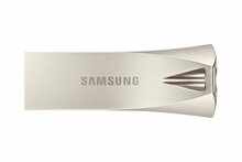 Samsung Bar Plus | 256GB USB-A 3.2 Flash Drive | tot 400 MB/s lezen | tot 110 MB/s schrijven | Zilver