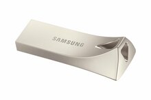 Samsung Bar Plus | 256GB USB-A 3.2 Flash Drive | tot 400 MB/s lezen | tot 110 MB/s schrijven | Zilver