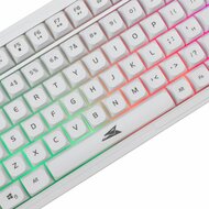 Baracuda ORCA RGB | Bekabeld Gaming Toetsenbord inclusief Muis | QWERTY | Wit