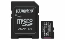 Kingston Technology microSDXC 128GB | Canvas Select Plus Gen3 | 150MB/s | A1 | + Adapter