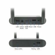 ACT Aero 4K Draadloos Presentatiesysteem (AC7960) | 4K (3840x2160) | USB-C | HDMI | Plug and Play | Multi User | Split Screen