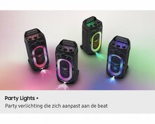 Samsung Sound Tower MX ST50F/XN | Bluetooth Party Speaker | 240W | Tot 18 Uur Accuduur | IPX4 Spatwaterbestendig | Karaoke &amp; Party Lights+