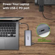 Acer 12-in-1 USB-C Docking Station | Dual HDMI | DisplayPort | Gigabit Ethernet | USB 3.2 Gen 1