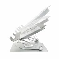 ACT AC8106 | 360&deg; Draaibare Laptopstandaard | Met Ventilator | Traploos Verstelbaar