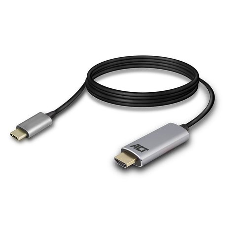 ACT AC7015 USB-C naar HDMI kabel 1,8 meter