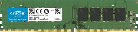Crucial CT16G4DFRA266 geheugenmodule 16 GB 1 x 16 GB DDR4 2666 MHz