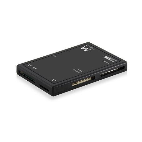 Ewent EW1074 geheugenkaartlezer USB 3.2 Gen 1 (3.1 Gen 1) Type-B Zwart