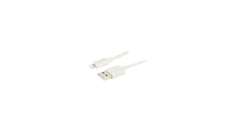 Ewent EW1277 30 stuks Lightning-kabel 1 m Zwart, Wit