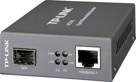 TP-LINK MC220L netwerk media converter 1000 Mbit/s