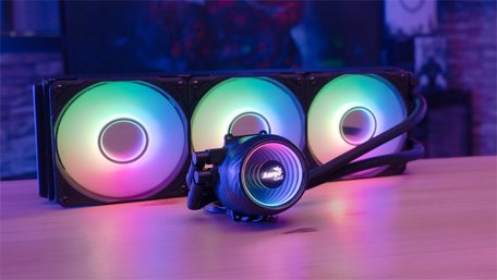 Aerocool Mirage L360 3 x 120MM ARGB RGB/GAMING Waterkoeler