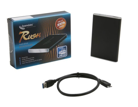 Acomdata Rush| Behuizing voor 2,5 HDD/SSD| USB 3.0