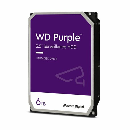HDD Western Digital Purple Surveillance 3.5inch 6TB SATA RENEWED